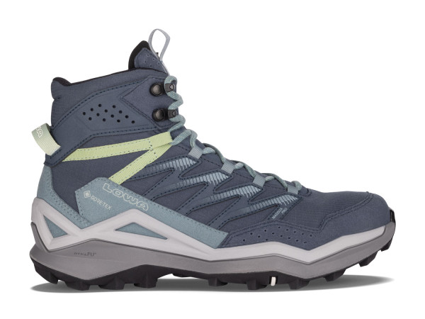 Lowa Damen Leichtwanderschuh Maddox Pro GTX Mid Ws rauchblau