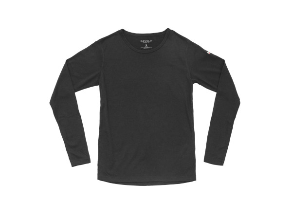 Devold Damen Merino Langarm Shirt Breeze Plus black
