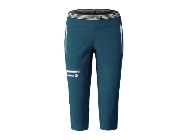 Martini Sportswear Damen Capri Pants W Via poseidon/black