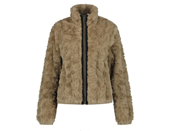 Luhta ISOLAHTI Damen Jacke kitt/flauschig