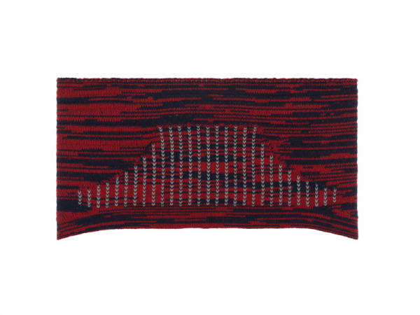 Eisbär Active Headband rot meliert