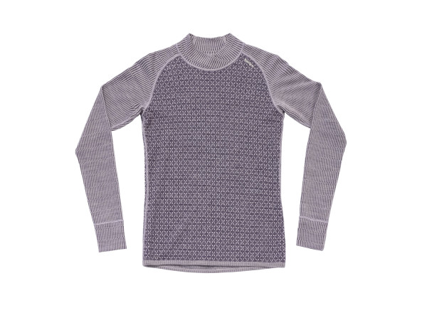 Devold Damen Merino Langarm Shirt Kvitegga orchid