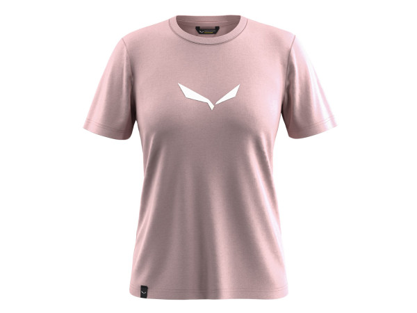 Salewa Damen T-Shirt Solidlogo Dri-Release zephyr