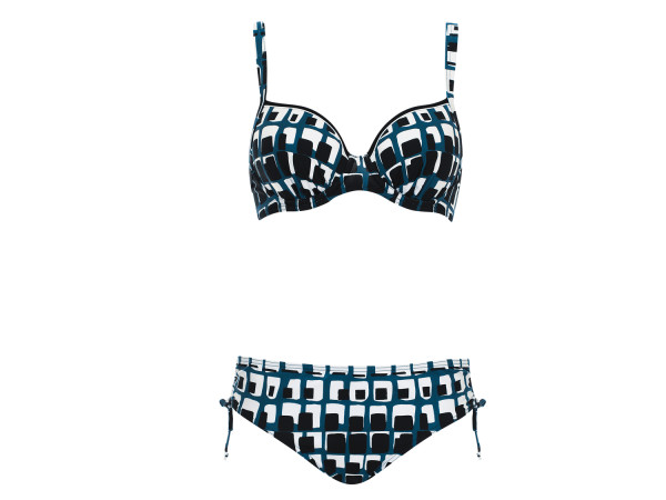 Sunflair Damen Badeanzug black/white B-Cup