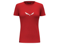 Salewa Damen T-Shirt Solidlogo Dri flame Salewa Damen T-Shirt Solidlogo Dri flame
