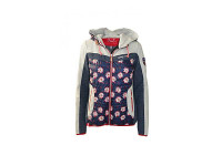 Almgwand Damen Strickfleece Jacke Nagelsberg blau Almgwand Damen Strickfleece Jacke Nagelsberg blau