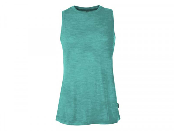 Pally Hi Damen Merino Tank Robe grün