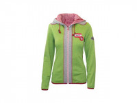 Almgwand Damen Strickfleece jacke Sandegg grün Almgwand Damen Strickfleece jacke Sandegg grün