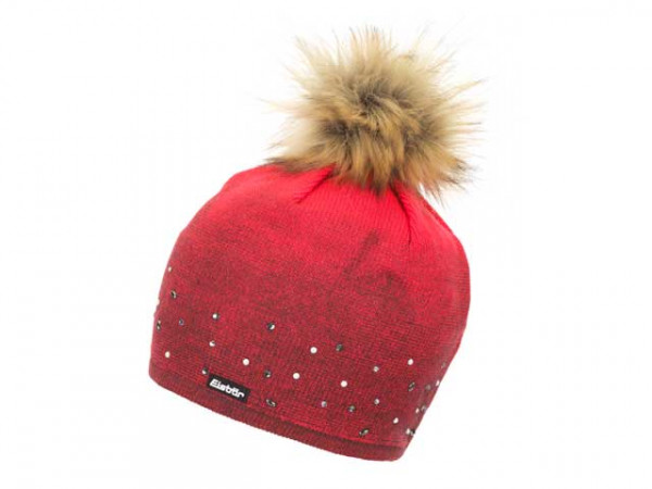 Eisbär Mütze W Pink/Crystal Pommel