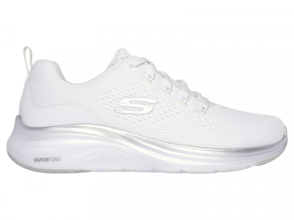 Skechers Damen Slipper Vapor Foam - MIdnight Glimmer white