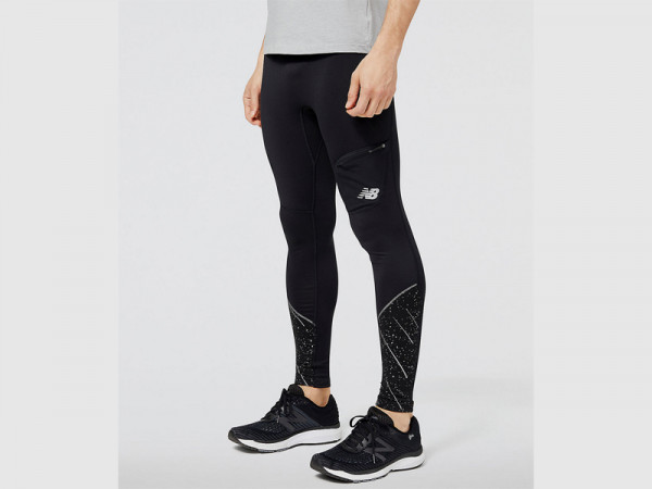 New Balance Herren Laufhose Reflective Impact Run schwarz