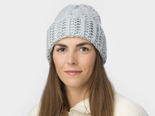 Eisbär Damen Mütze SELDA grau/blau