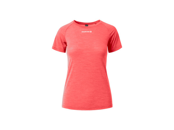 Martini Sportswear Damen Shirt W Sunrise punch/white