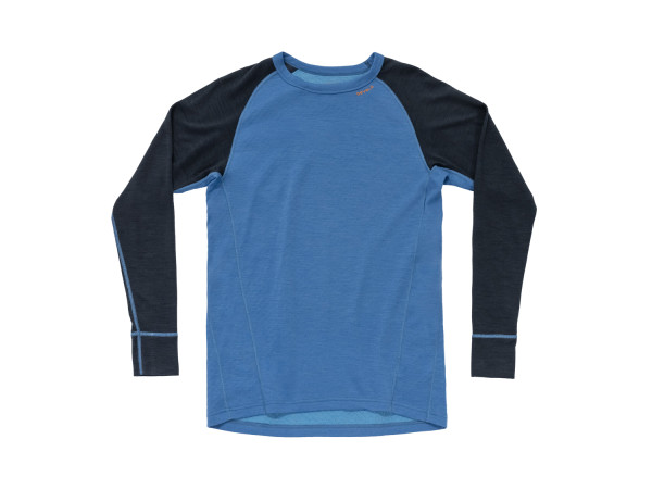 Devold Herren Merino Langarm Unterhemd Duo Active blue/ink
