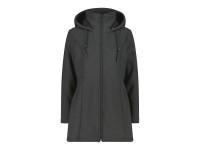 CMP Damen Fleece-Parka carbone/meliert CMP Damen Fleece-Parka carbone/meliert