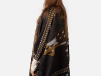 Vorschau: Barts Damen Poncho Layula charcoal Vorschau: Barts Damen Poncho Layula charcoal