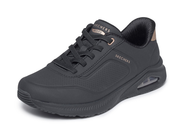 Skechers Damen Sneaker Arch Fit UNO - Relaxing black