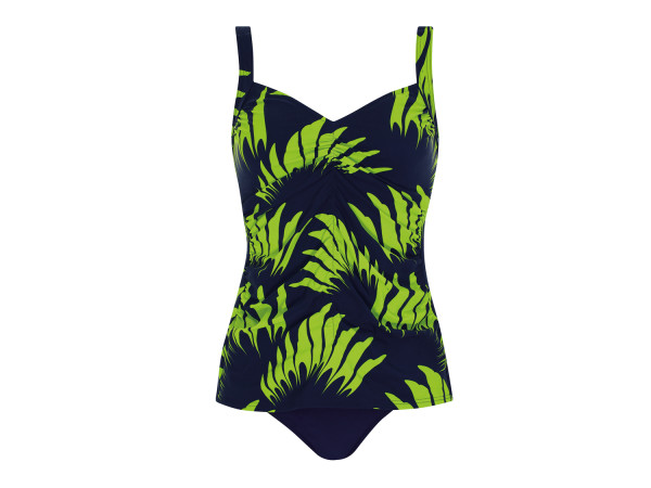 Sunflair Damen Tankini nachtblau/grün C-Cup