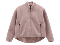 movingcmp Damen Felpa full-zip mit boxy Schnitt rose dust movingcmp Damen Felpa full-zip mit boxy Schnitt rose dust