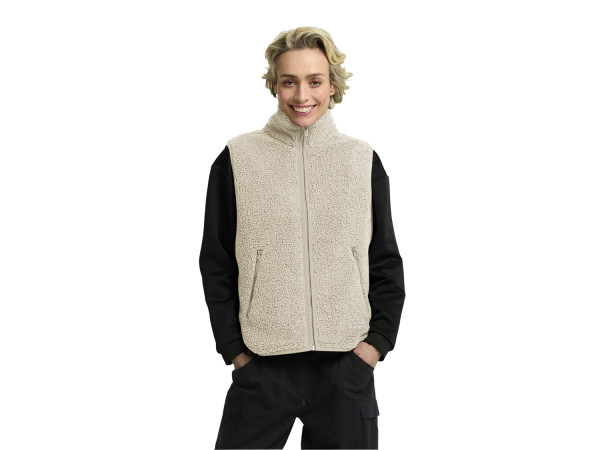 Jack Wolfskin HIGH CURL VEST Damen Fleeceweste oyster