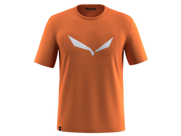 Salewa Herren T-Shirt Solidlogo Dri-Release burnt orange