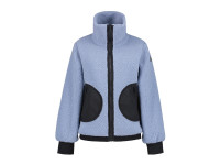 Luhta Damen Fleecejacke Iskoinen himmelblau/oversize Luhta Damen Fleecejacke Iskoinen himmelblau/oversize