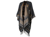 Vorschau: Barts Damen Poncho Layula charcoal Vorschau: Barts Damen Poncho Layula charcoal