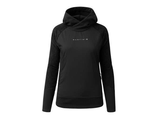 Martni Sportswear Damen Kapuzenjacke WILDTRACK black/Primaloft