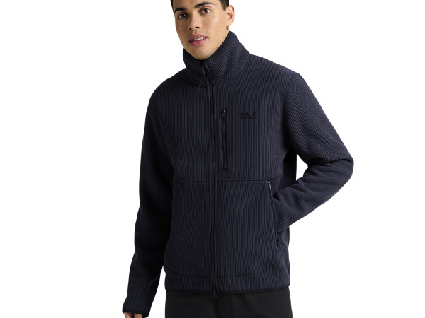Jack Wolfskin Herren Fleece Jacke LAKE RIDGE dark navy
