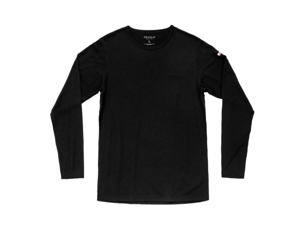 Devold BREEZE PLUS Merino 200 Herren Langshirt black