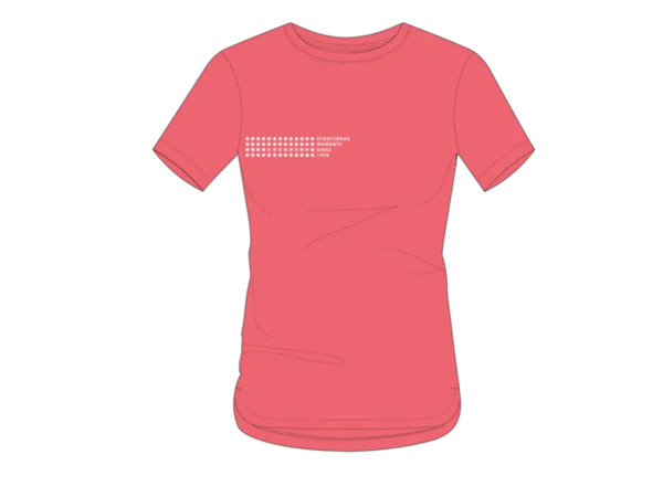 Martini Sportswear Damen Shirt W Hillclimb punch/white
