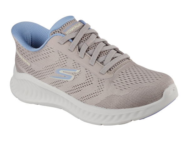 Skechers Damen Slip-ins Go Walk Now - Khloe taupe