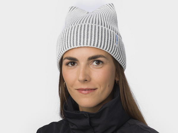 Eisbär Damen Mütze SORRA white/graumel