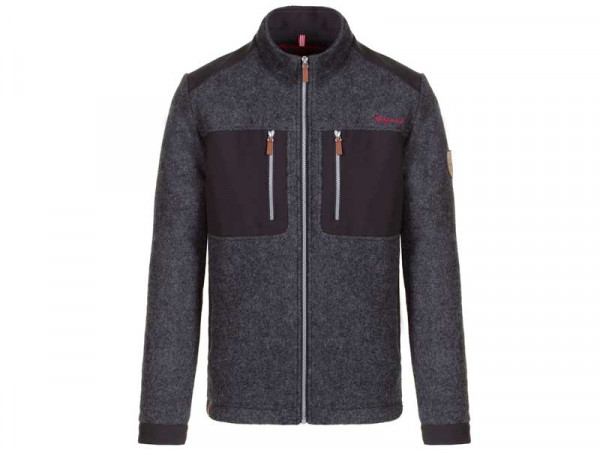 Almgwand Herren Outdoorjacke Wasenspitze grau/Softshell