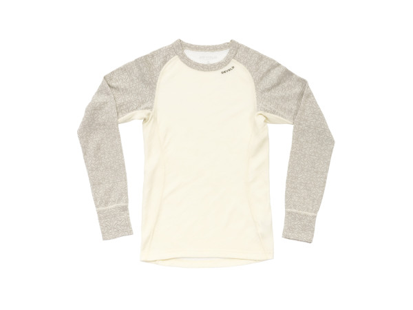 Devold Damen Merino Langarm Shirt Duo Active raw white